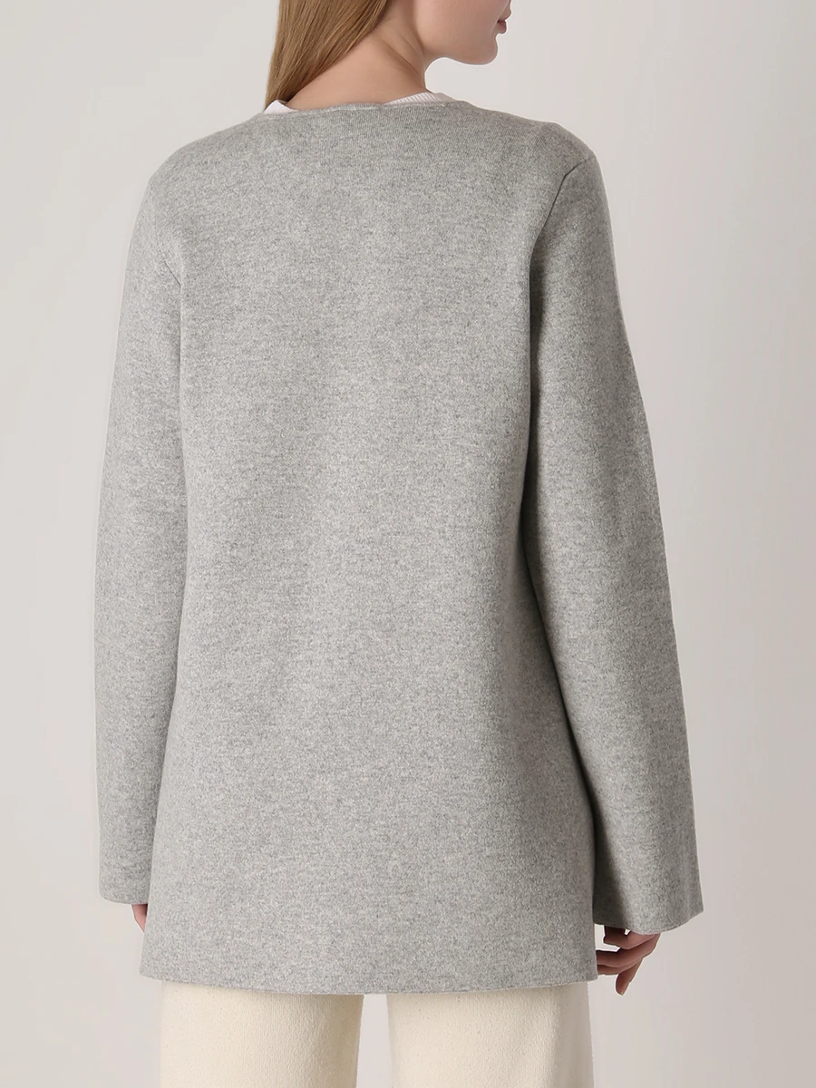 Пуловер шерстяной