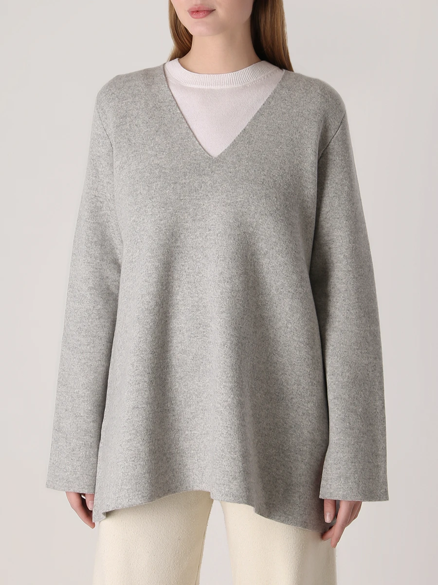 Пуловер шерстяной