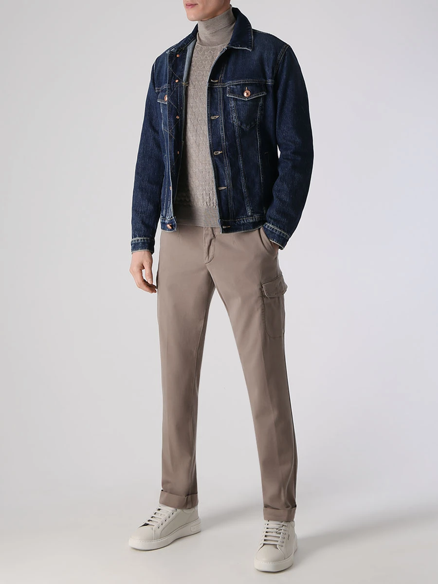 Брюки-карго из лиоцелла