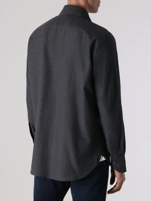 Рубашка Regular Fit хлопковая CANALI
