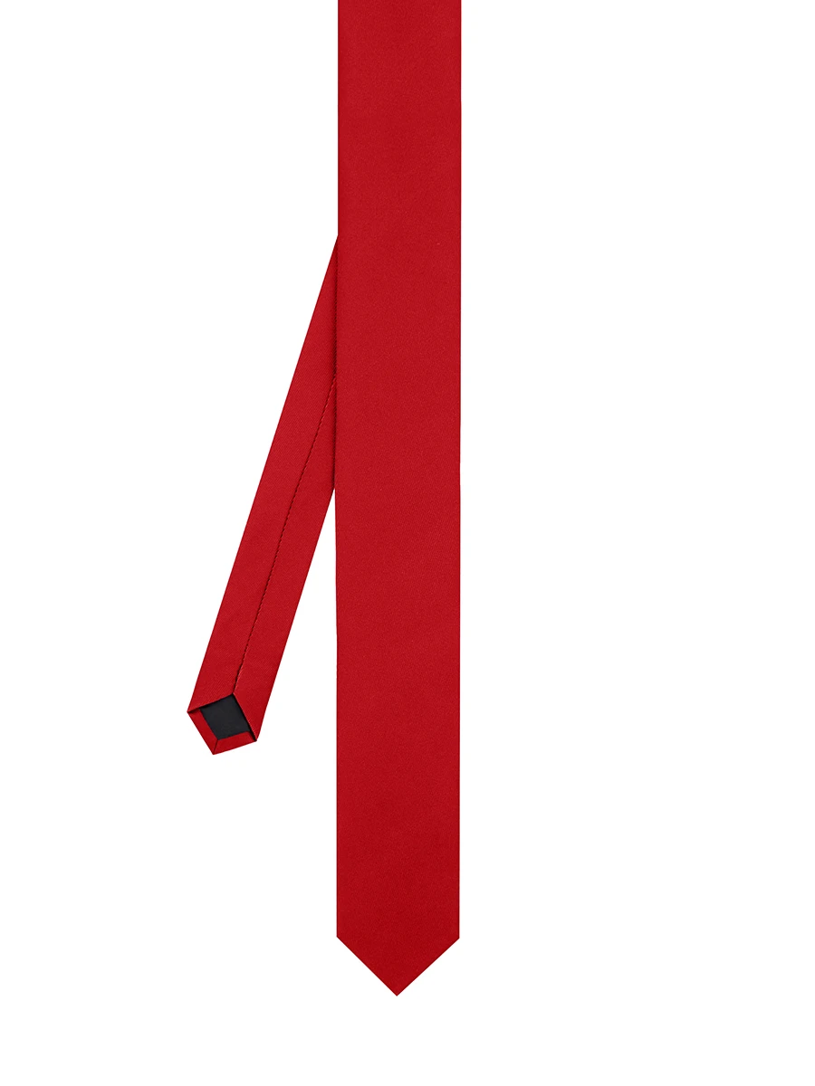 Галстук однотонный