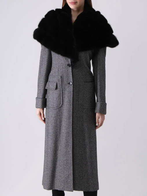 Пальто кашемировое KITON