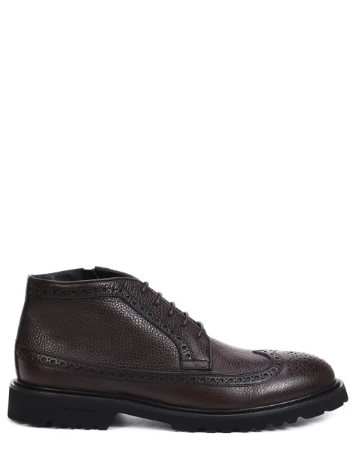 Ботинки кожаные на меху CASADEI