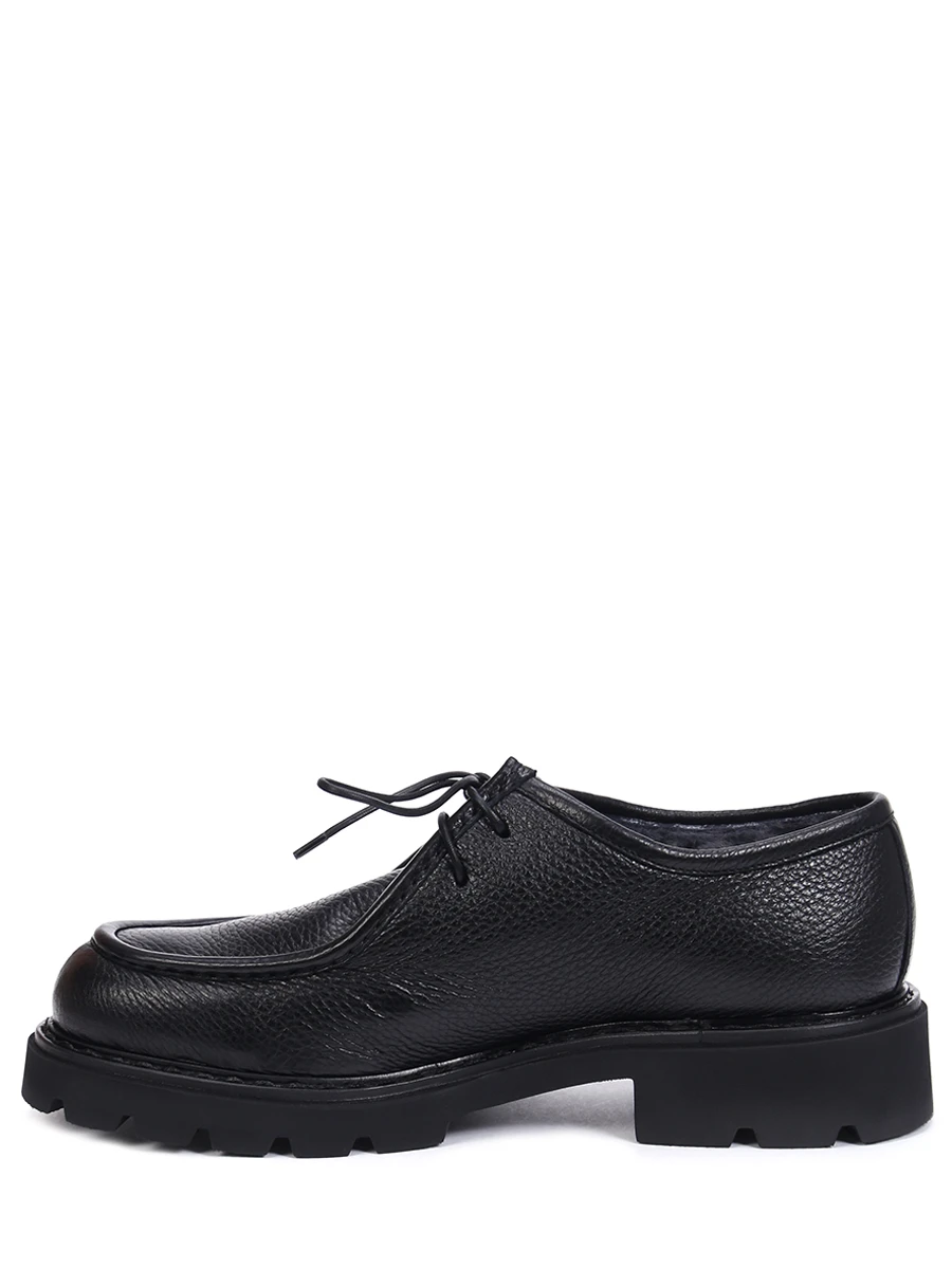 Полуботинки кожаные на меху