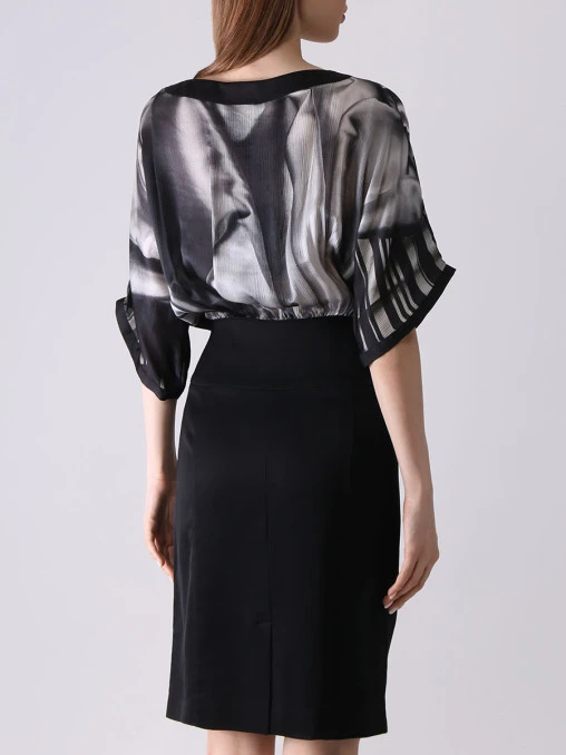 Платье с принтом JUST CAVALLI