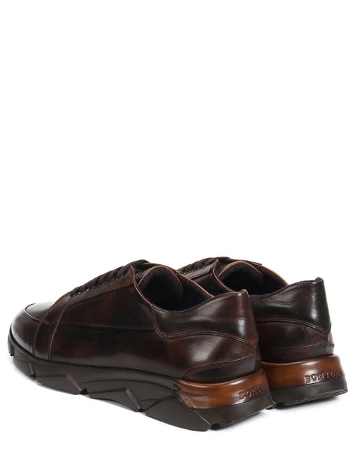 Кроссовки кожаные на байке BONTONI