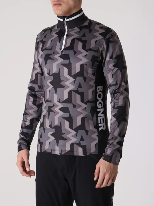 Бадлон спортивный с принтом BOGNER SPORT