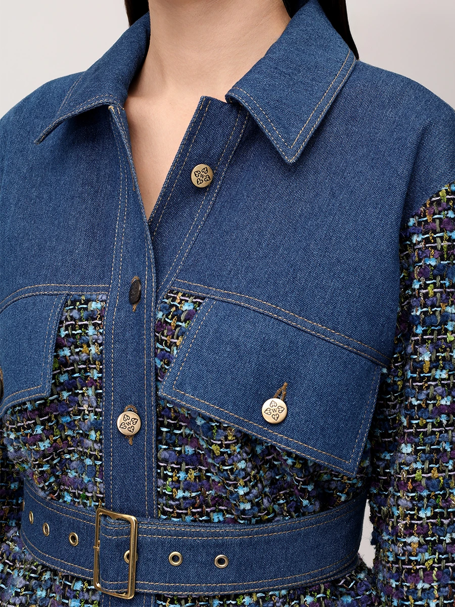 Рубашка комбинированная Annet