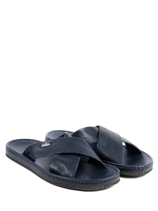 Шлепанцы кожаные CORNELIANI