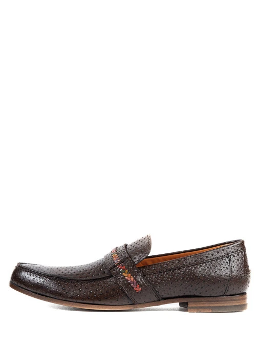 Мокасины кожаные ETRO