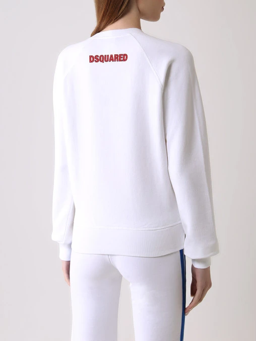Толстовка с принтом DSQUARED2