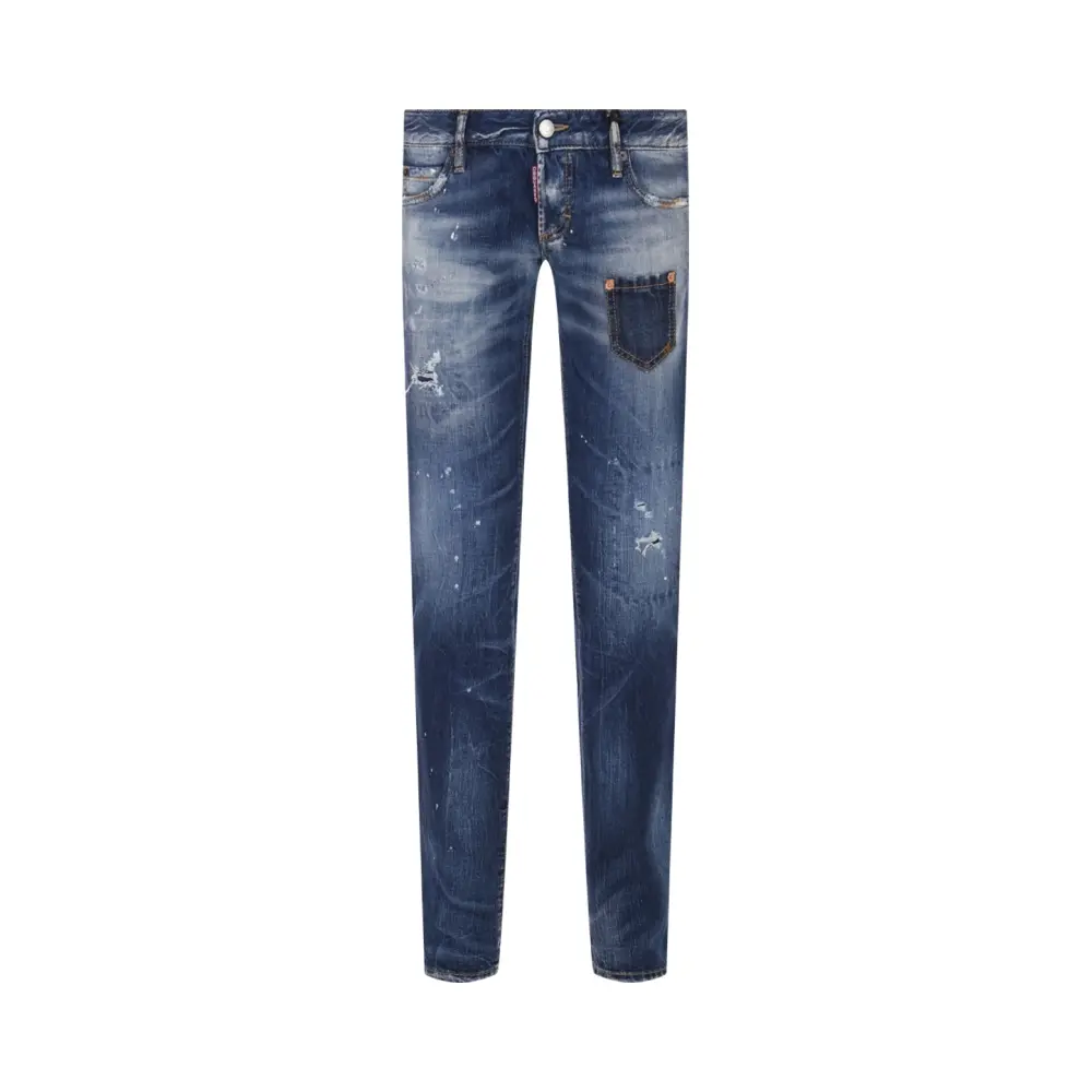 Джинсы хлопковые