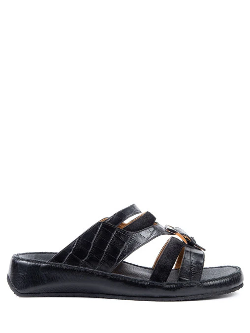 Шлепанцы кожаные ZILLI