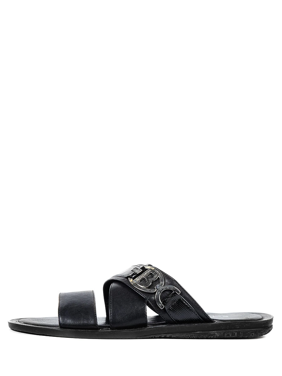 Шлепанцы кожаные