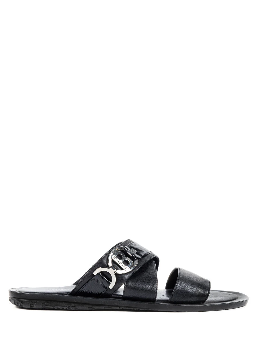 Шлепанцы кожаные