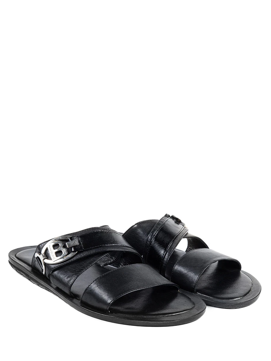 Шлепанцы кожаные