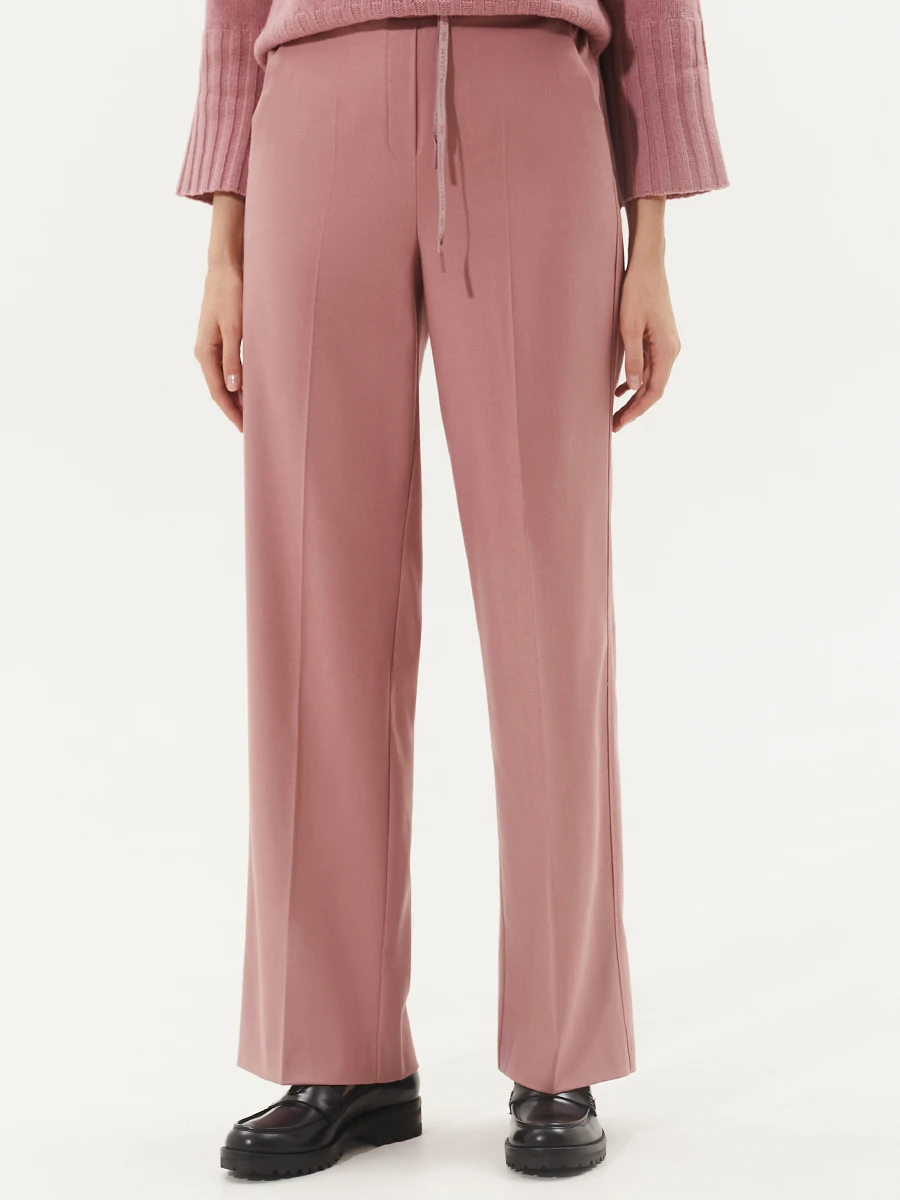 Брюки из вискозы Monochrome Fronda