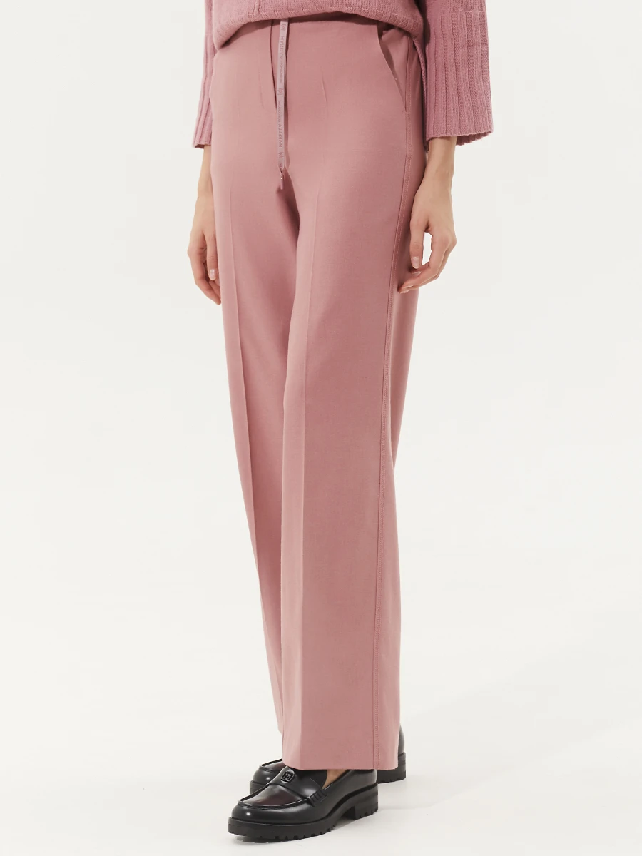 Брюки из вискозы Monochrome Fronda