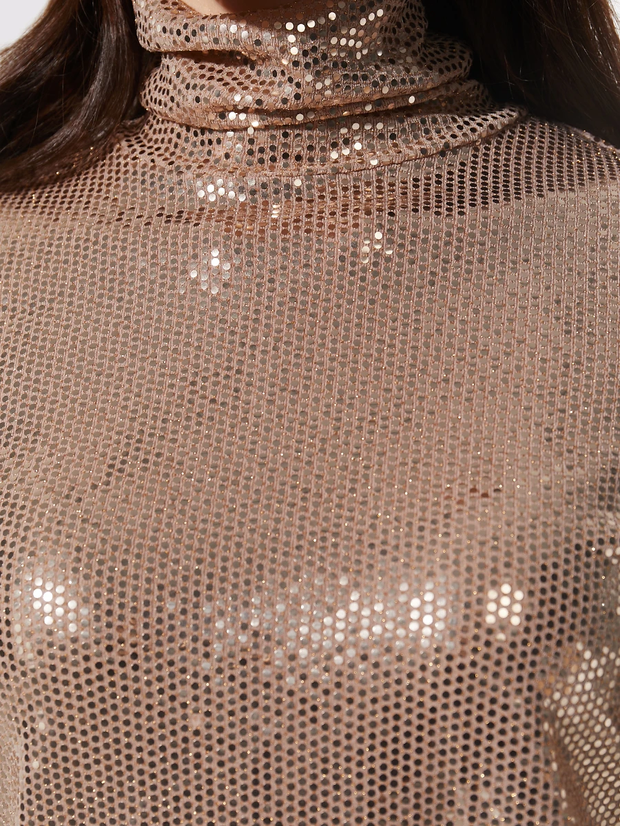 Водолазка с пайетками Costume