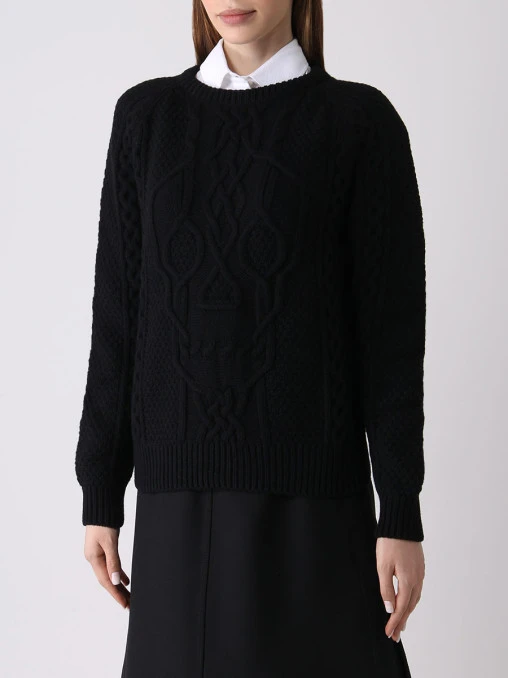 Джемпер шерстяной ALEXANDER MCQUEEN