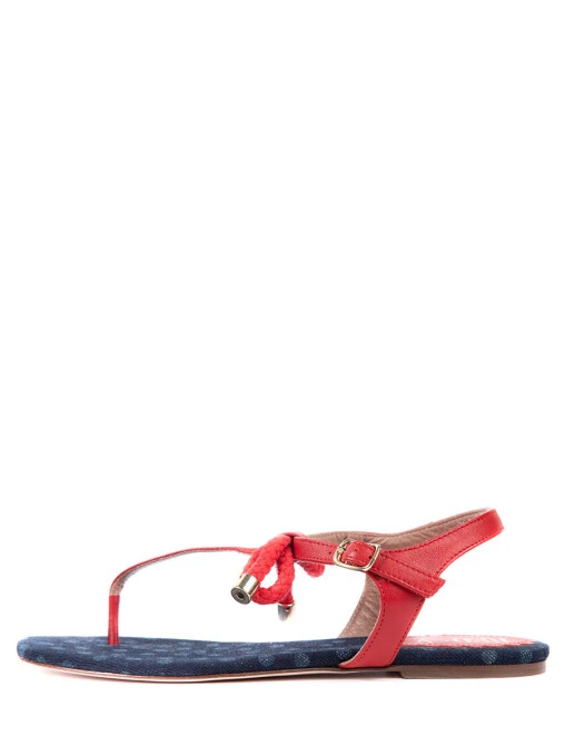 Сандалии комбинированные RED VALENTINO