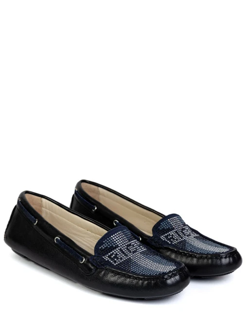 Мокасины кожаные JOHN RICHMOND