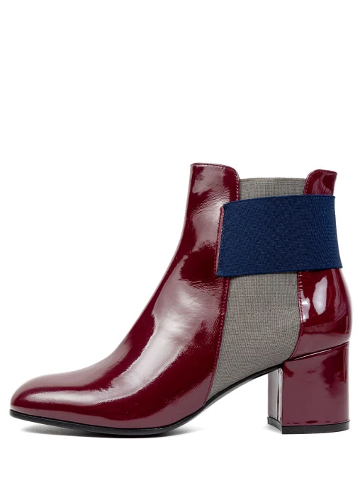 Ботильоны кожаные POLLINI