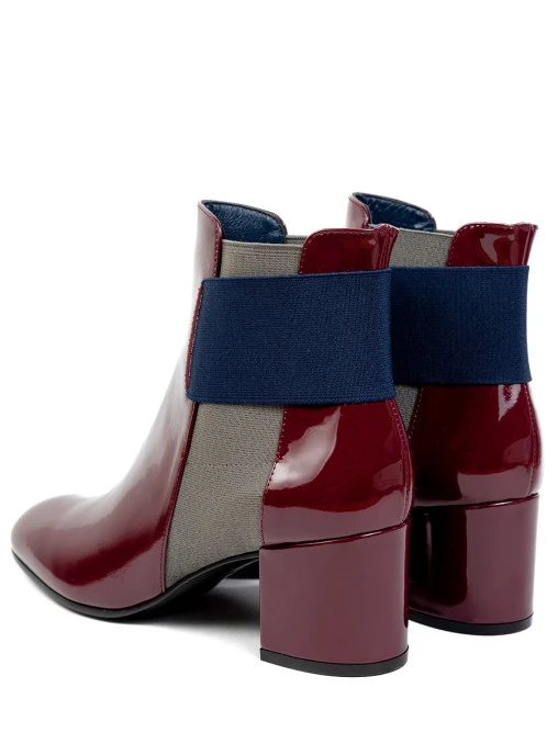 Ботильоны кожаные POLLINI