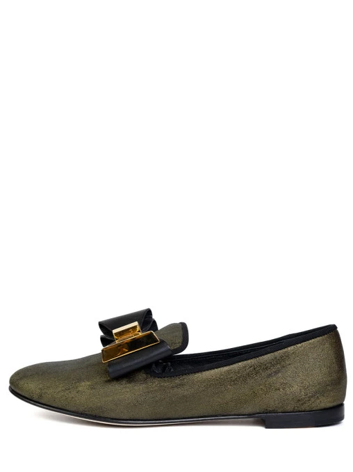 Лоферы кожаные GIUSEPPE ZANOTTI