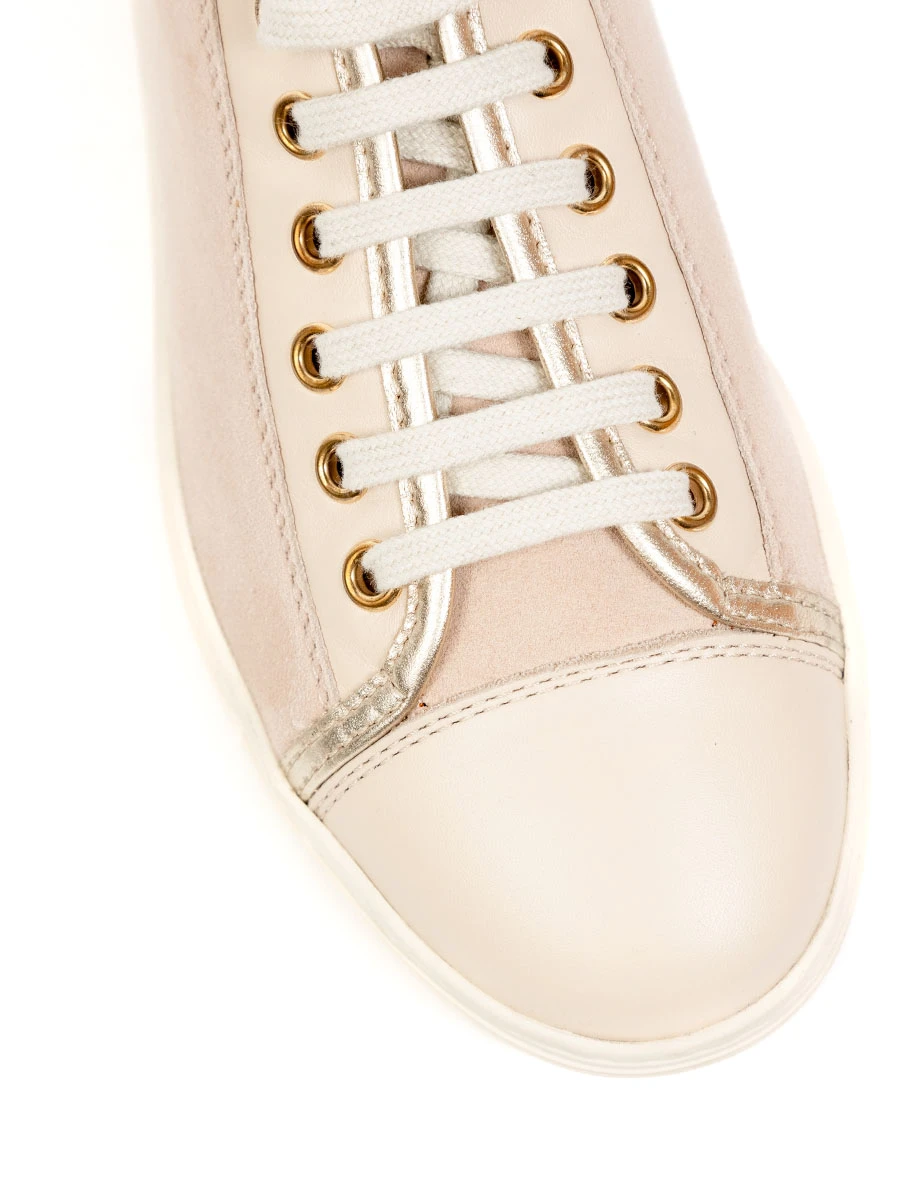 Кеды замшевые