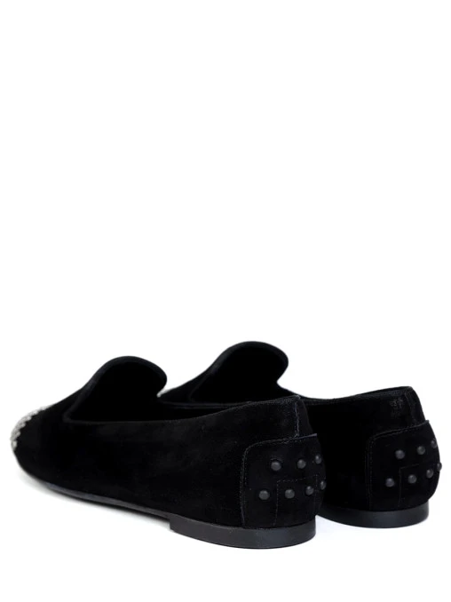 Лоферы замшевые TOD`S