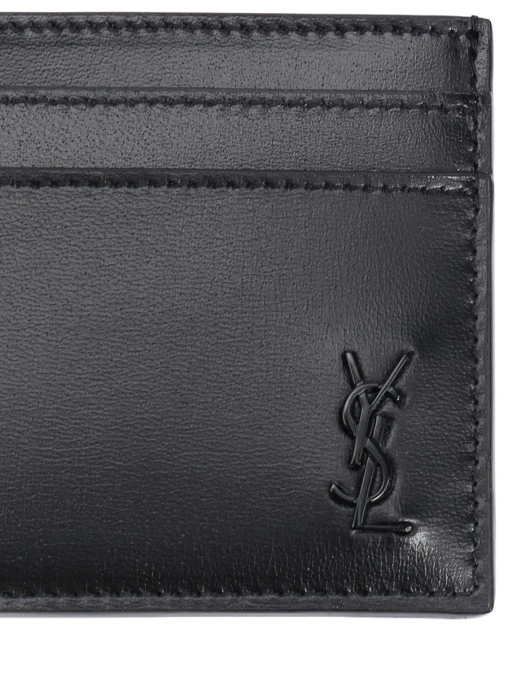 Кардхолдер кожаный SAINT LAURENT