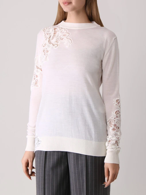 Джемпер шерстяной ERMANNO SCERVINO