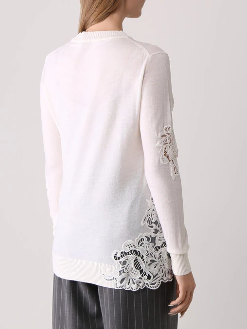 Джемпер шерстяной ERMANNO SCERVINO