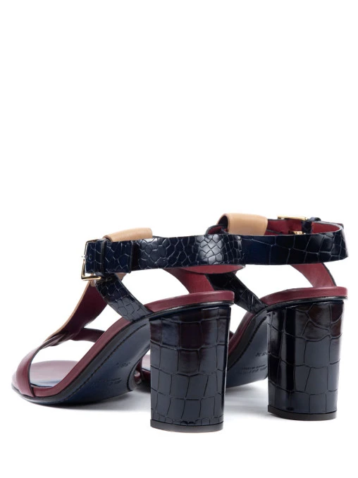 Босоножки кожаные JIL SANDER