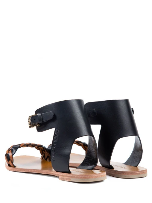 Сандалии кожаные DSQUARED2