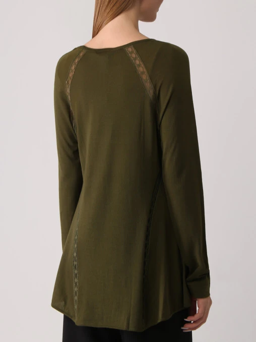 Джемпер шерстяной ALBERTA FERRETTI
