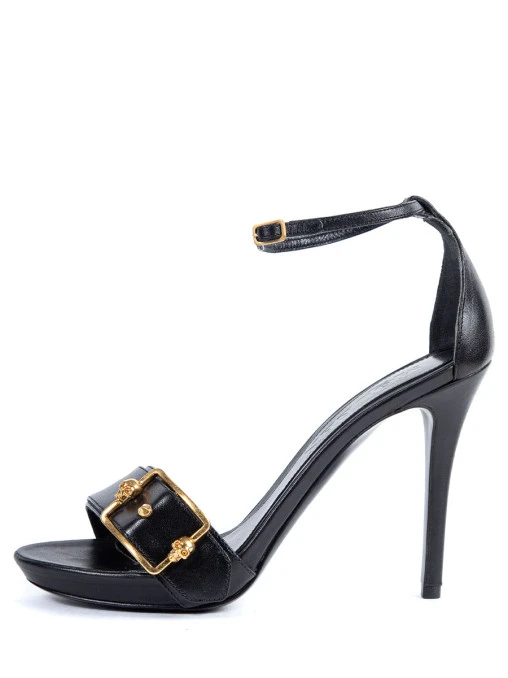 Босоножки кожаные ALEXANDER MCQUEEN