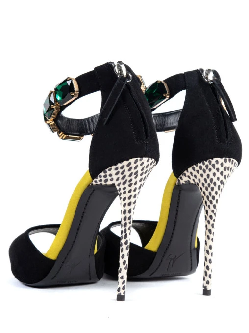 Босоножки замшевые GIUSEPPE ZANOTTI