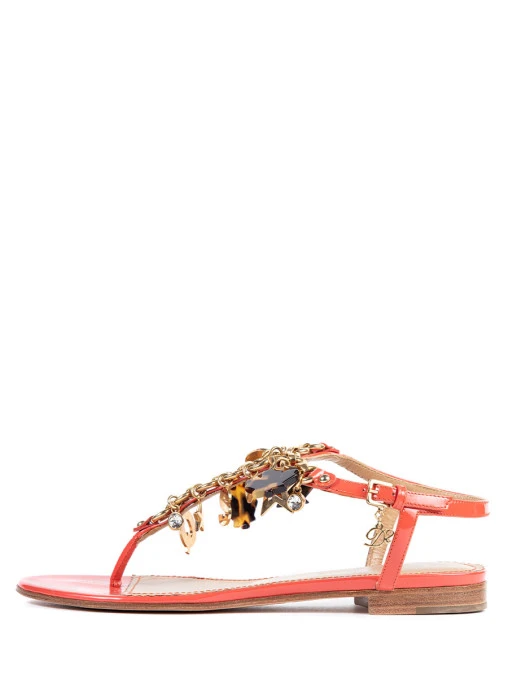 Сандалии кожаные DSQUARED2