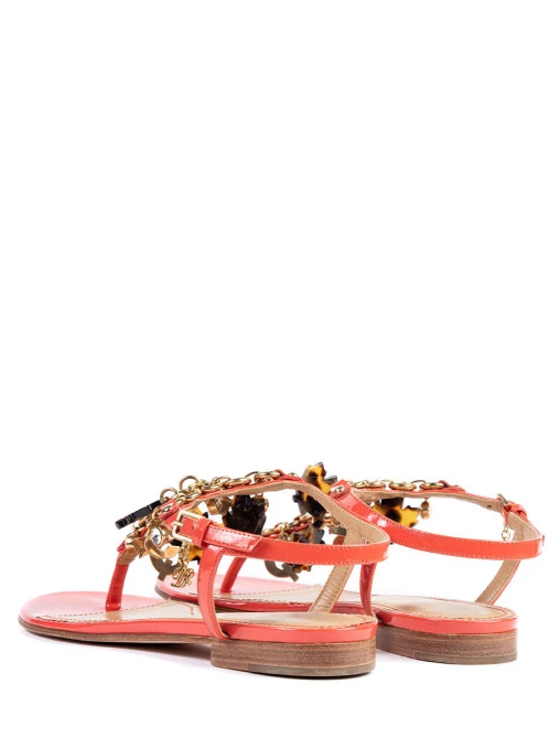 Сандалии кожаные DSQUARED2