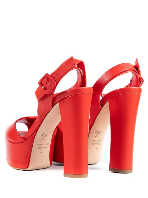 Босоножки кожаные GIUSEPPE ZANOTTI