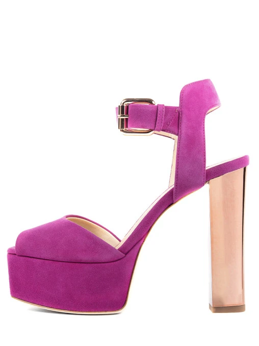 Босоножки замшевые GIUSEPPE ZANOTTI