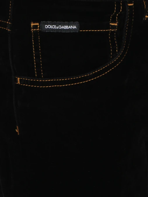 Джинсы хлопковые DOLCE & GABBANA
