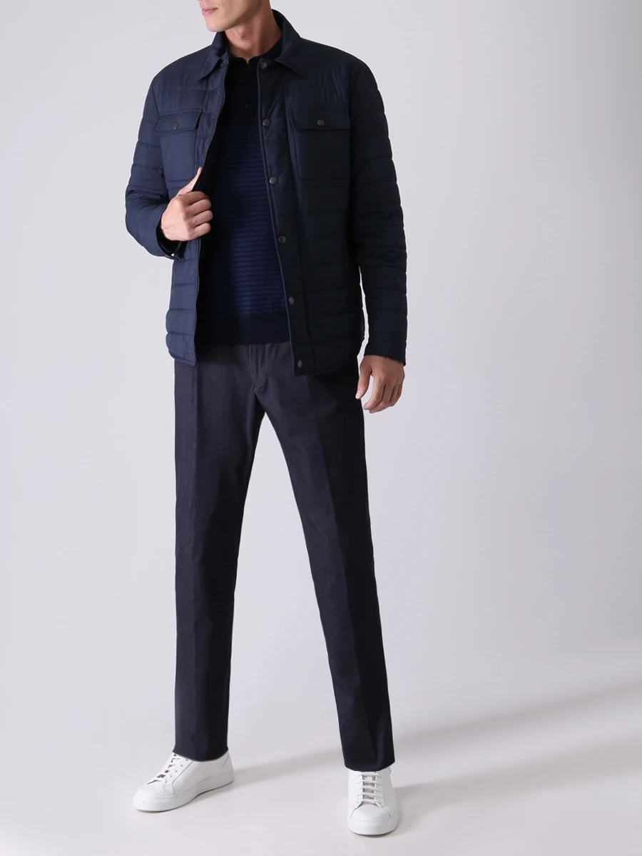 Поло в полоску