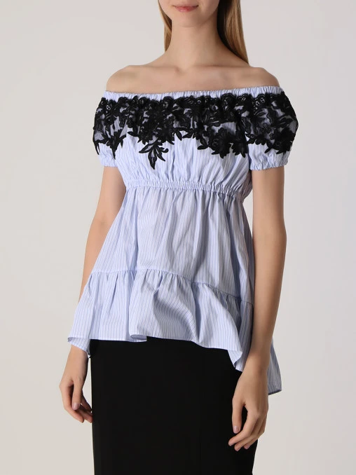 Топ хлопковый ERMANNO SCERVINO