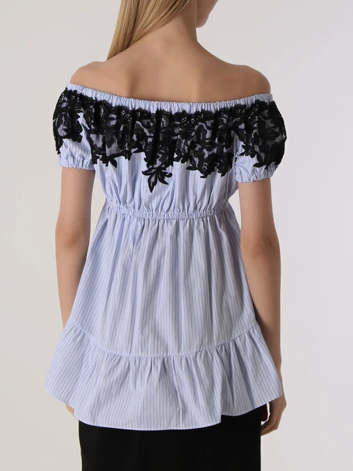 Топ хлопковый ERMANNO SCERVINO