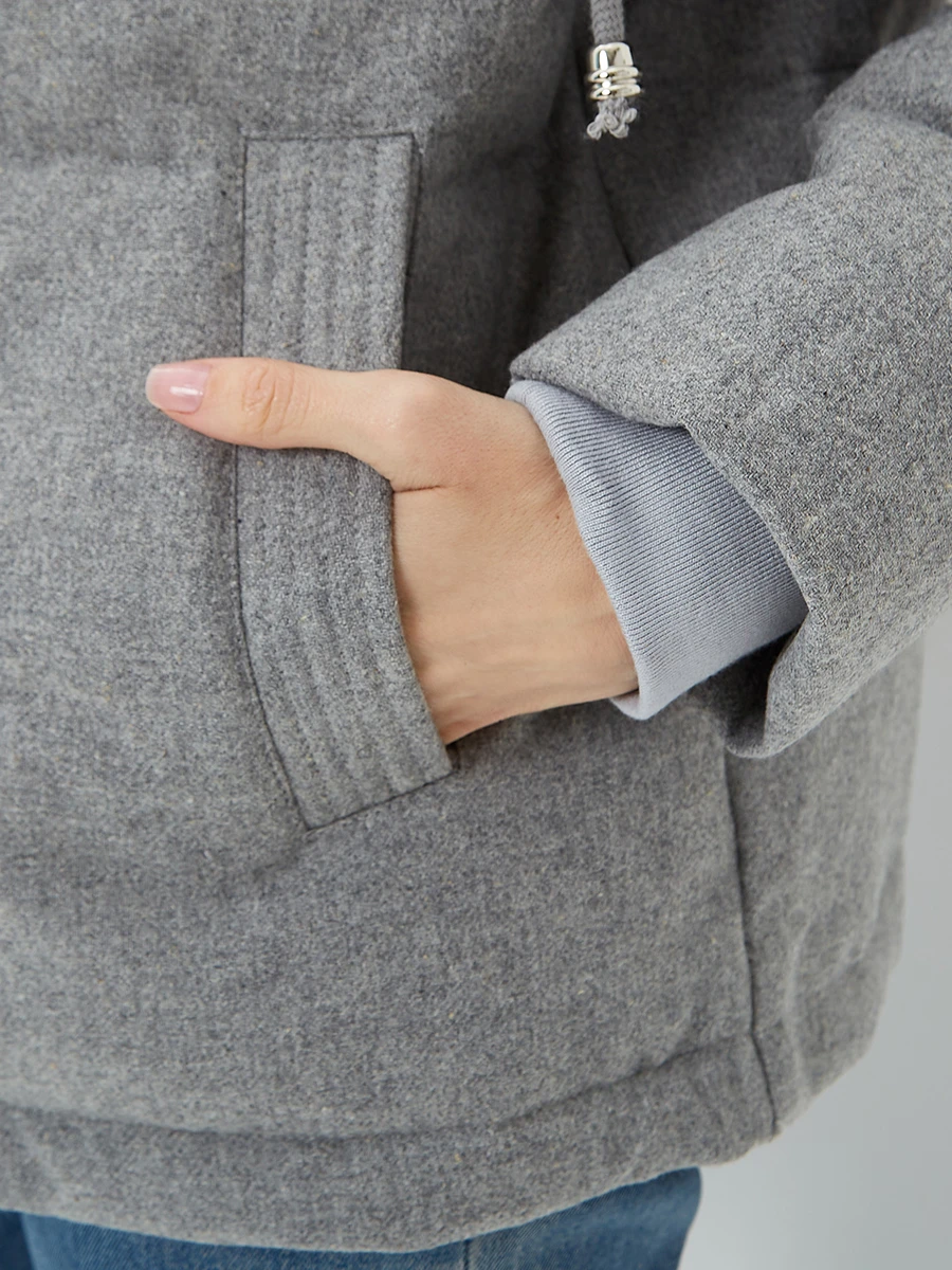 Пуховик стеганый