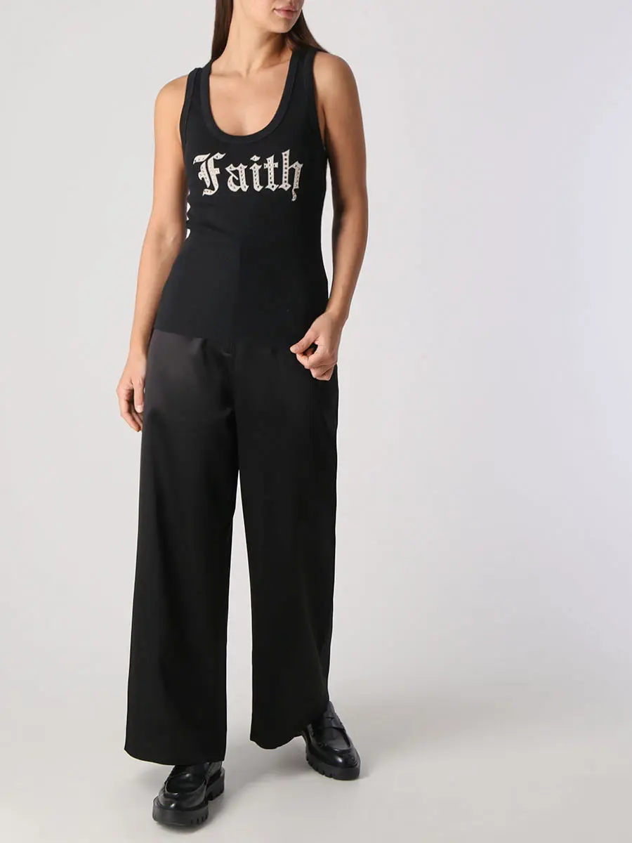 Топ с принтом