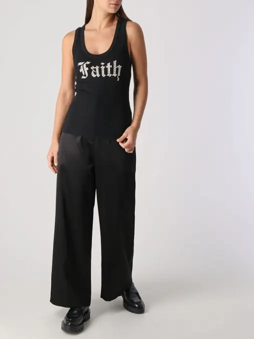 Топ с принтом FAITH CONNEXION